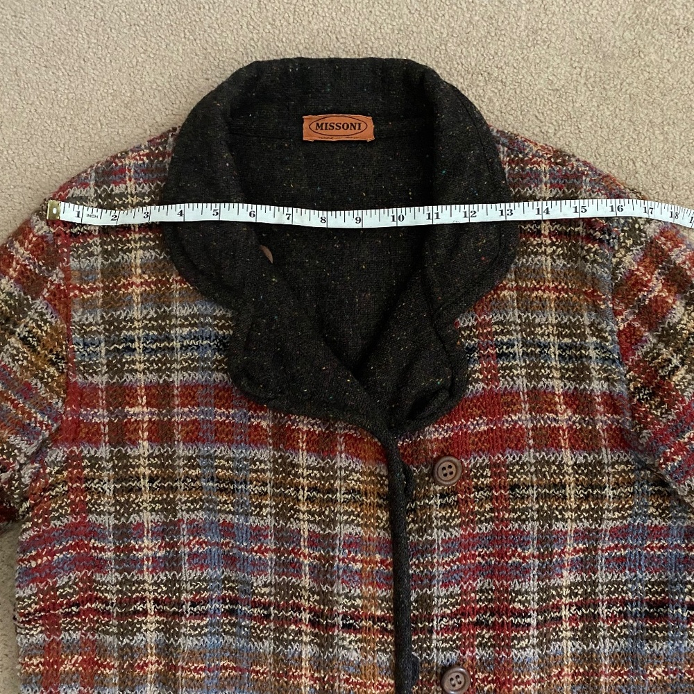 Vintage Wool Missoni Coat - Picture 7 of 9